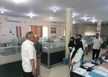 Wabup Banggai Sidak 9 OPD setelah Cuti Lebaran, Furqanuddin: Kehadiran ASN 90 Persen