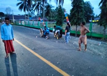 Menuju Masjid tuk Salat Maghrib, 1 Keluarga di Toili Barat Alami Kecelakaan