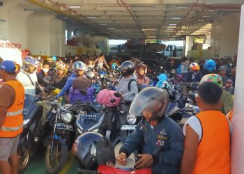 Gunakan KMP Moinit, Penumpang Asal Gorontalo Tiba di Pagimana Banggai 527 Orang