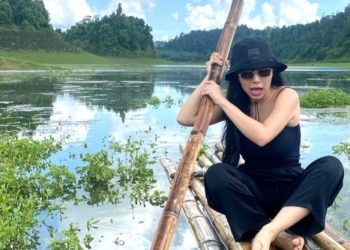 Berlibur ke Danau Tendetung, Ariel Tatum: Jangan Banyak Gaya Nanti Kecebur