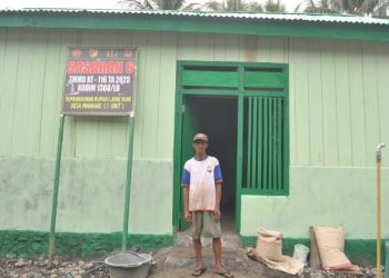 Petani di Desa Minahaki Terharu Bahagia, Satgas TMMD Bedah Rumahnya Jadi Layak Huni