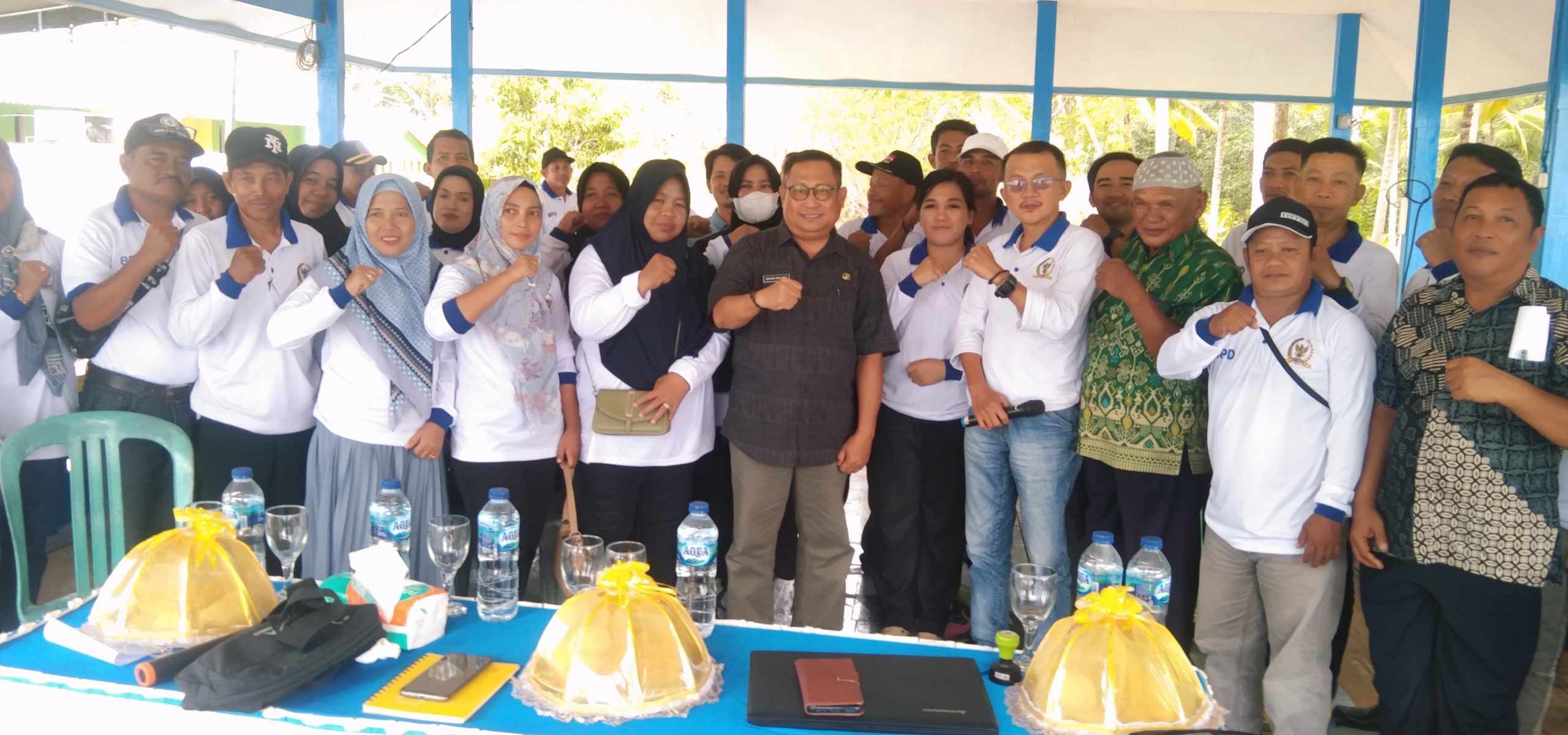  Camat Dan BPD Se kecamatan Bunta, kabupaten Banggai