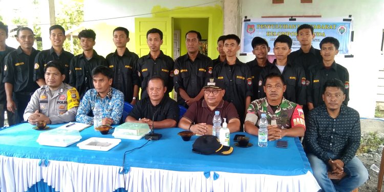 Foto: Karang Taruna Desa Hion Bersama Forkopimcam,Pemdes dan BPD
