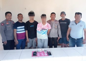 Asyik Pesta Sabu, Dua Pria di Toili Banggai Ditangkap Polisi