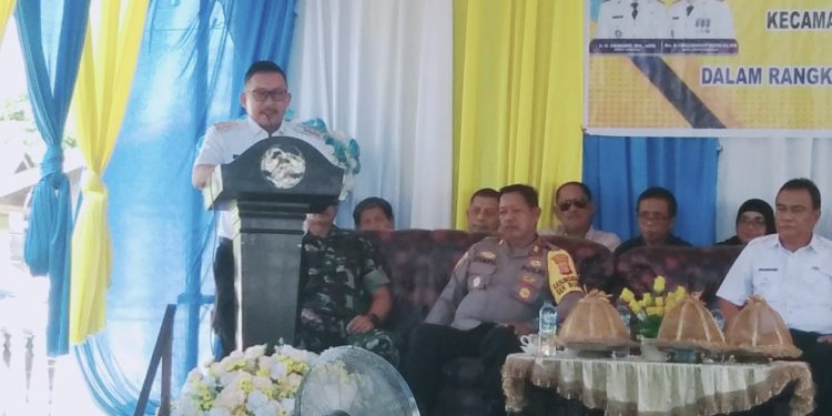 Bupati Amirudin Ingatkan Camat Dan Kepala Desa Terkait Pengelolaan Anggaran. (Dok.Kilasbanggai.com)