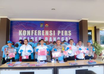 Polres Banggai Ungkap 18 Kasus  Narkoba Selama Januari 2024