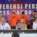 Polres Banggai Ungkap 2 Kasus Curanmor Dalam Konferensi Pres