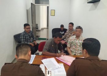 Berkas P21, Polres Banggai Limpahkan Tersangka Kasus Korupsi Mantan Kades Matabas Bunta ke JPU