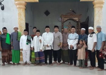 Kapolsek Dampingi Sekab Banggai Safari Ramadhan di Kecamatan Nuhon