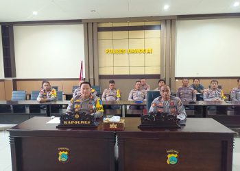 Pengamanan Kunker Presiden Joko Widodo, Polres Banggai Siagakan 104 Personel