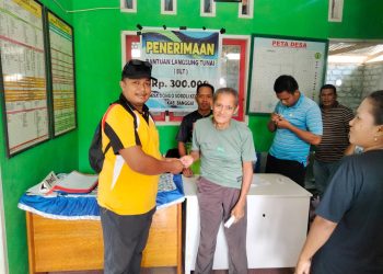 Pemdes Dondo Bunta Salurkan BLT-DD Tahap Satu ke-13 KPM