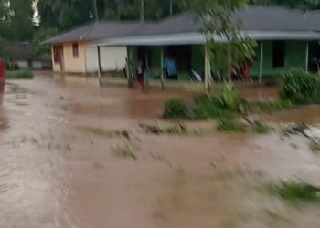 Banjir Rendam Pemukiman Warga di Desa Dowiwi Banggai