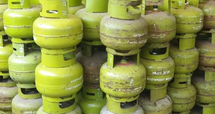 Foto : ilustrasi gas LPG 3 kg
