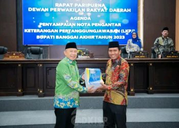 DPRD Banggai Terima IKPJ Bupati Banggai Tahun Anggaran 2023