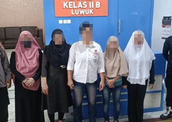 Jelang Lebaran, 22 Tahanan Rutan Polres Banggai Dipindahkan ke Lapas Kelas IIB Luwuk