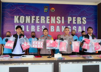 Polres Banggai Berhasil Amankan 497,07 Gram Sabu dan 26 Tersangka Selama Februari-April 2024