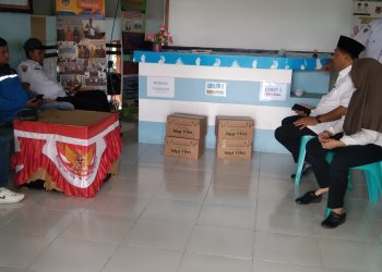 Pembagian Parcel Lebaran PT KFM di Simpang Raya Dikeluhkan