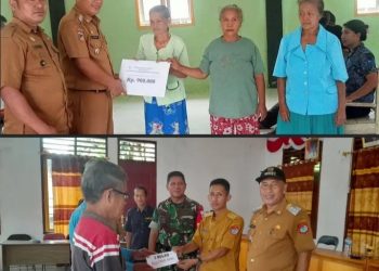 40 Keluarga di Desa Mantan A dan Doda Bunta Terima BLTDD