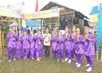 Desa Laonggo Tampilkan Budaya Adat Sangihe di Bunta Expo 2024