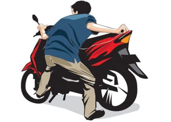 Personil Polsek Nuhon Datangi TKP Pencurian Sepeda Motor di Desa Jaya Makmur