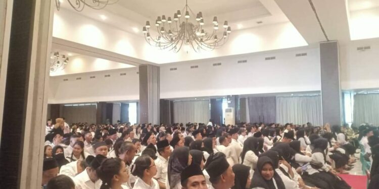 Pelantikan PPS se-kabupaten Banggai. (Dok.Ist)