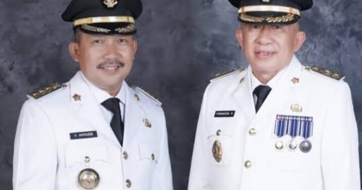 Bupati Banggai Amirudin Tamoreka dan Wakil Bupati Banggai Furqanudin Masulili. (Dok.Ist)