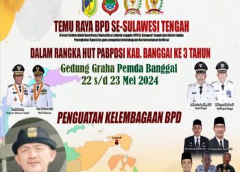 Gubernur Sulteng Akan Hadir Di kegiatan Temu Raya BPD, Ribuan Anggota BPD Berkumpul di Kota Luwuk