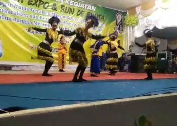 Bawakan 5 Tarian Khas Banggai, Remaja Desa Hion Tampil Memukau di Bunta Expo 2024