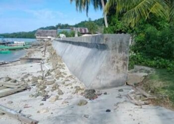 Pelaksana Proyek Talud Salipi Klarifikasi Soal Isu Gunakan Batu Karang, Fredy: Miskomunikasi !