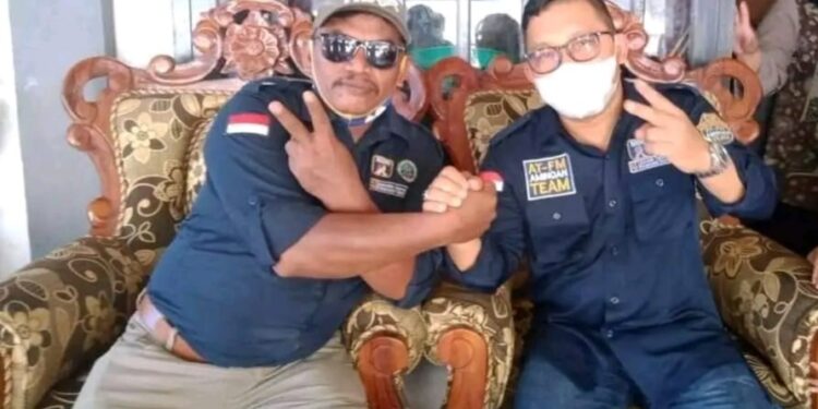 Rustam Puluhulawa dan Amirudin Tamoreka saat kampanye pilkada tahun 2020. (Dok.ist)