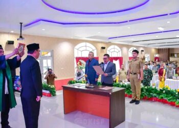 Bupati Amirudin Lantik Ramli Tongko Sebagai PJ Sekda Banggai