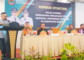 Laksanakan Rembuk, Pemkab Banggai Komitmen Turunkan Angka Prevalensi Stunting 14%