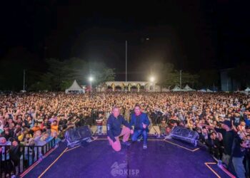 Malam Puncak HUT Kabupaten Banggai Ke-64 Berlangsung Meriah