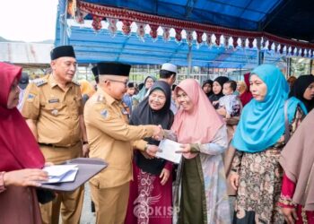 Bupati Amirudin Hadiri Tabligh Akbar Peringatan 10 Muharram 1446 H di Masjid Darussalam Sumber Mulya
