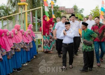 Kunjungi MTS Muhammadiyah Tirtasari, Bupati Amirudin: Untuk Renovasi dan Meubelaernya Akan Saya Kawal!