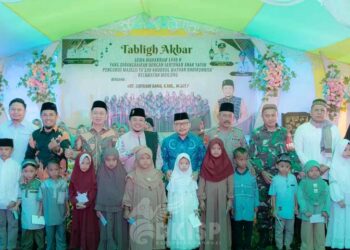 Bupati Amirudin Santuni 80 Anak Yatim Piatu di Kecamatan Moilong