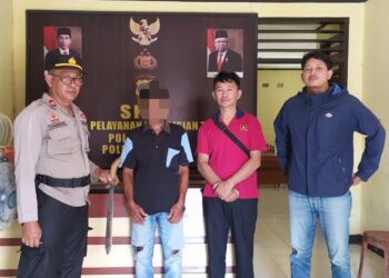 Polisi Amankan Pria Pelaku Penganiayaan Menggunakan Sajam di Bunta