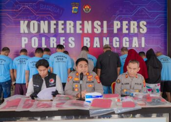 Mei Hingga Juni 2024 Satnarkoba Polres Banggai Tangkap 17 Tersangka