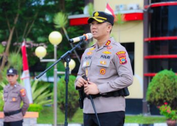 Kapolres Banggai AKBP Putu Minta Anggotanya Jaga Nama Baik Keluarga dan Polri