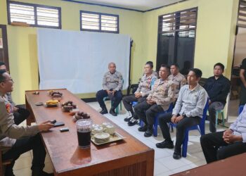 Kunker Kapolres Banggai di Polsek Bunta, Anggota Diminta Humanis