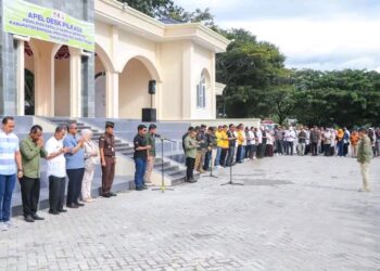 Gelar Apel Bersama Desk Pilkada, Bupati Amirudin Ingatkan Netralitas ASN