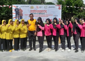 Tingkatkan Silahturahmi TNI-Polri, Polsek Nuhon Gelar Berbagai Lomba Semarak HUT RI