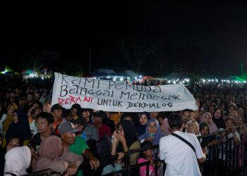 Pemuda Banggai Desak Pasangan Berani untuk Berdialog