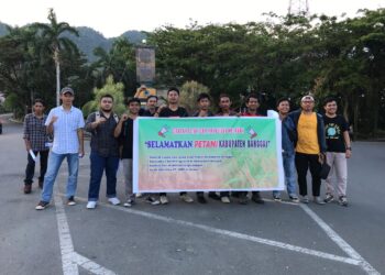 Hari Tani Nasional, Mahasiswa Serukan Krisis Pupuk Petani di Banggai