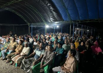 Ratusan Warga Ikut Kampanye Terbatas Bali Mang di Desa Dongin