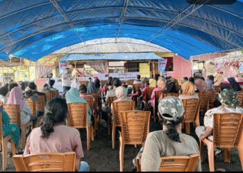 Ratusan Warga Ikut Kampanye Terbatas Bali Mang di Desa Dongin