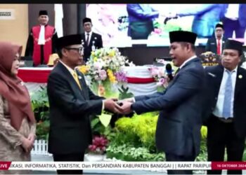 Pimpinan DPRD Banggai 2024-2029 Resmi Dilantik
