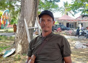 Woko Tegaskan Proyek Jalan Tani di Desa Lembah Tompotika Murni dari Dinas TPHP Banggai