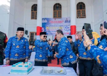 Bupati Amirudin Pimpin Khidmat Upacara HUT KORPRI Bertema “Korpri Untuk Indonesia”