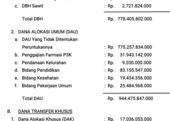 Transfer Pusat Berkurang, APBD Banggai 2025 Berpotensi Turun